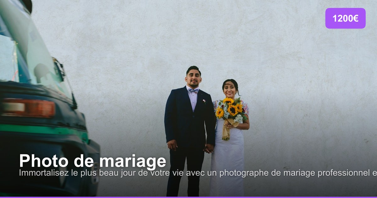 Photo de mariage dans l'arrondissement de Liège